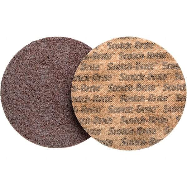 3M - 4" Disc Diam, Aluminum Oxide Quick Change Disc - Type R Attaching System, Coated, Coarse Grade - Eagle Tool & Supply