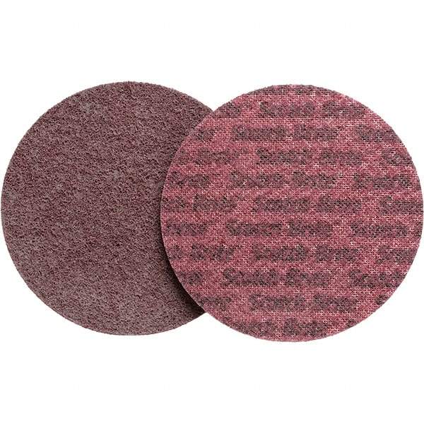 3M - 4" Disc Diam, Aluminum Oxide Quick Change Disc - Type R Attaching System, Coated, Medium Grade - Eagle Tool & Supply
