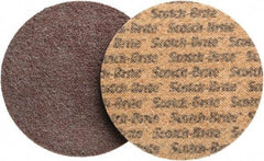 3M - 5" Diam, Aluminum Oxide Hook & Loop Disc - Coarse Grade, Nonwoven, - Eagle Tool & Supply