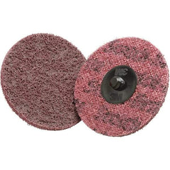 3M - 3" Disc Diam, Aluminum Oxide Quick Change Disc - Type S Attaching System, Coated, Very Fine Grade - Eagle Tool & Supply