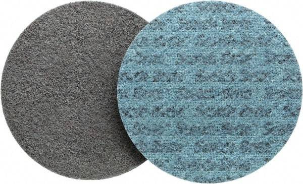 3M - 4-1/2" Disc Diam, Aluminum Oxide Quick Change Disc - Type R Attaching System, Coated, Very Fine Grade - Eagle Tool & Supply