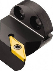 Sandvik Coromant - Right Hand Cut, Size 20, VBMT 2(1.5)1 Insert Compatiblity, Modular Turning & Profiling Cutting Unit Head - 16mm Ctr to Cutting Edge, 20mm Head Length, Through Coolant, Series CoroTurn 107 - Eagle Tool & Supply