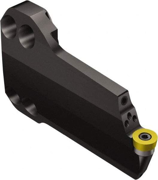 Sandvik Coromant - SL70A-SRDCR/L..HP Insert, 0.709" Head Length, Modular Grooving Cutting Unit Head - Left Hand Cut, System Size 70, Through Coolant, Series CoroTurn 107 - Eagle Tool & Supply