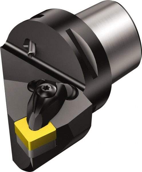 Sandvik Coromant - Right Hand Cut, Size C4, SNMG 432 Insert Compatiblity, Modular Turning & Profiling Cutting Unit Head - 22mm Ctr to Cutting Edge, 50mm Head Length, Through Coolant, Series T-Max P - Eagle Tool & Supply