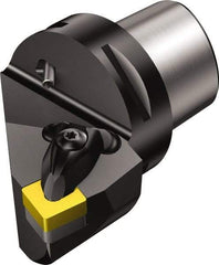 Sandvik Coromant - Right Hand Cut, Size C4, SNMG 432 Insert Compatiblity, Modular Turning & Profiling Cutting Unit Head - 22mm Ctr to Cutting Edge, 50mm Head Length, Through Coolant, Series T-Max P - Eagle Tool & Supply