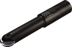 Sandvik Coromant - 32mm Cut Diam, 4.8mm Max Depth of Cut, 32mm Shank Diam, 240mm OAL, Indexable Ball Nose End Mill - 180mm Head Length, 32 Straight Shank, R216F..AxxS Toolholder - Eagle Tool & Supply