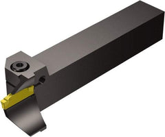 Sandvik Coromant - R/LF123..B..B, External, Right Hand, 22mm Max Depth of Cut, Indexable Grooving Tool Holder - N123G2-0300-0003-TF Insert Compatibility, 25mm Shank Height, 25mm Shank Width, 150mm OAL - Eagle Tool & Supply