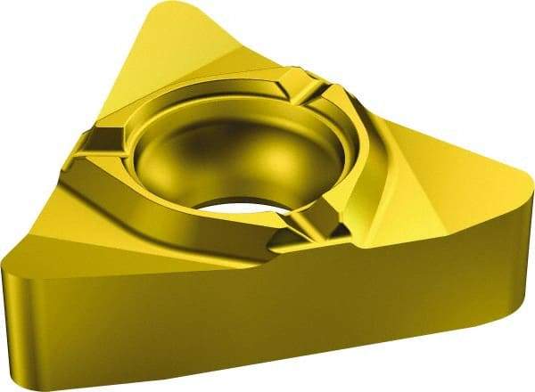 Sandvik Coromant - 26616 F Grade 1135, Internal Stub Acme Threading Insert - 10 TPI Int Pitch, Left Hand Insert, Carbide - Eagle Tool & Supply