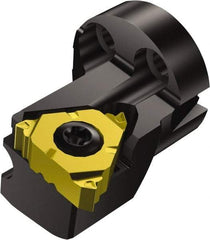 Sandvik Coromant - Insert Style SL-266R/LFG, 32mm Head Length, Right Hand Cut, External Modular Threading Cutting Unit Head - System Size 40, 27mm Center to Cutting Edge, Series CoroThread 266 - Eagle Tool & Supply