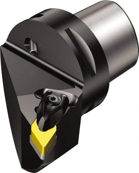 Sandvik Coromant - Right Hand Cut, Size C6, DNMG 432 Insert Compatiblity, Modular Turning & Profiling Cutting Unit Head - 45mm Ctr to Cutting Edge, 65mm Head Length, Through Coolant, Series T-Max P - Eagle Tool & Supply