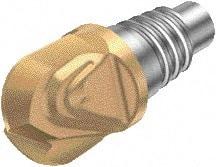 Sandvik Coromant - 316..BM..G G Grade 1030 Carbide Ball Nose Milling Tip Insert - 2 Flutes, 12mm Cutting Diam, 10mm Depth of Cut, 14mm Extension, 0.2362" Cnr Rad, 10° Helix - Eagle Tool & Supply