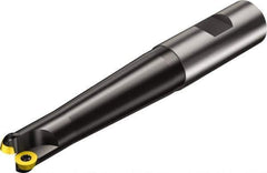 Sandvik Coromant - 12mm Cutting Diam, 3.5mm Max Depth of Cut, 16mm Diam Weldon Shank, Indexable Copy End Mill - Screw Holding Method, R300-0720.. Insert Style, R300..Bxx Toolholder - Eagle Tool & Supply