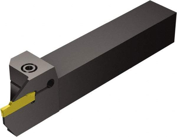 Sandvik Coromant - F123, Internal or External, Left Hand, 22mm Max Depth of Cut, Indexable Grooving Tool Holder - N123H2-0400-0004-TF Insert Compatibility, 20mm Shank Height, 20mm Shank Width, 125mm OAL - Eagle Tool & Supply
