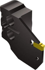 Sandvik Coromant - 570-xxR/L151.21 Insert, 14mm Head Length, Modular Grooving Cutting Unit Head - Left Hand Cut, System Size 40, Through Coolant, Series T-Max Q-Cut - Eagle Tool & Supply
