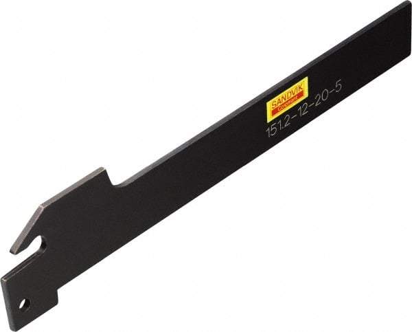 Sandvik Coromant - 1-3/16" Max Depth of Cut, Neutral Cut, Indexable Grooving Blade - 2.68mm Insert Width, 30 Seat Size, 151.2..-5 Insert Style, Series T-Max Q-Cut - Eagle Tool & Supply