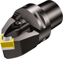 Sandvik Coromant - Neutral Cut, Size C4, SNG 452 & SNGN 12 07 08 Insert Compatiblity, Modular Turning & Profiling Cutting Unit Head - 0.3mm Ctr to Cutting Edge, 50mm Head Length, Through Coolant, Series T-Max - Eagle Tool & Supply