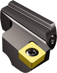 Sandvik Coromant - Right Hand Cut, Size 32, CCMT 3(2.5)2 Insert Compatiblity, Modular Turning & Profiling Cutting Unit Head - 21mm Ctr to Cutting Edge, 22mm Head Length, Series CoroTurn 107 - Eagle Tool & Supply