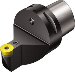 Sandvik Coromant - Neutral Cut, Size C6, RCMX 25 07 00 Insert Compatiblity, Modular Turning & Profiling Cutting Unit Head - 12.5mm Ctr to Cutting Edge, 65mm Head Length, Through Coolant, Series T-Max P - Eagle Tool & Supply