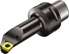 Sandvik Coromant - Right Hand Cut, Size C5, SCMT 09 T3 08 & SCMT 3(2.5)2 Insert Compatiblity, Internal Modular Turning & Profiling Cutting Unit Head - 13mm Ctr to Cutting Edge, 82.23mm Head Length, Through Coolant, Series CoroTurn 107 - Eagle Tool & Supply