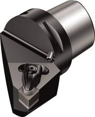 Sandvik Coromant - Right Hand Cut, Size C5, CNG 452 Insert Compatiblity, Modular Turning & Profiling Cutting Unit Head - 35mm Ctr to Cutting Edge, 60mm Head Length, Through Coolant, Series T-Max - Eagle Tool & Supply
