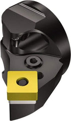 Sandvik Coromant - Left Hand Cut, Size 40, SNMG 432 Insert Compatiblity, Modular Turning & Profiling Cutting Unit Head - 27mm Ctr to Cutting Edge, 38.32mm Head Length, Through Coolant, Series T-Max P - Eagle Tool & Supply