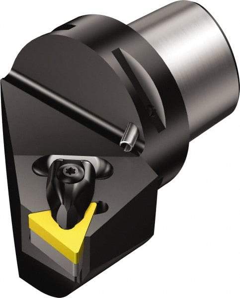 Sandvik Coromant - Left Hand Cut, Size C4, TNMG 332 Insert Compatiblity, Modular Turning & Profiling Cutting Unit Head - 27mm Ctr to Cutting Edge, 50mm Head Length, Through Coolant, Series T-Max P - Eagle Tool & Supply