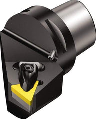 Sandvik Coromant - Left Hand Cut, Size C4, TNMG 332 Insert Compatiblity, Modular Turning & Profiling Cutting Unit Head - 27mm Ctr to Cutting Edge, 50mm Head Length, Through Coolant, Series T-Max P - Eagle Tool & Supply