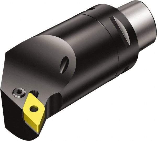 Sandvik Coromant - Right Hand Cut, Size C6, DNMG 442 Insert Compatiblity, Modular Turning & Profiling Cutting Unit Head - 22mm Ctr to Cutting Edge, 110mm Head Length, Through Coolant, Series T-Max P - Eagle Tool & Supply