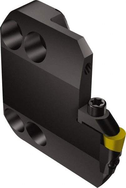 Sandvik Coromant - SL70-CRDCR/L Insert, 16.5mm Head Length, Modular Grooving Cutting Unit Head - Left Hand Cut, System Size 70, Through Coolant, Series T-Max - Eagle Tool & Supply