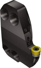Sandvik Coromant - SL70-SRDCR/L..HP Insert, 17mm Head Length, Modular Grooving Cutting Unit Head - Left Hand Cut, System Size 70, Through Coolant, Series CoroTurn 107 - Eagle Tool & Supply