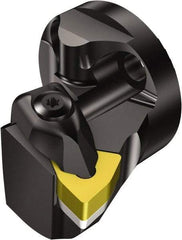 Sandvik Coromant - Left Hand, 40 WNMG 432 Modular Turning and Profiling Cutting Unit Head - Wedge Clamp Holding Method, 1.9685 Inch Hole Diameter, Through Coolant - Eagle Tool & Supply