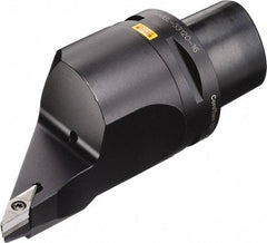 Sandvik Coromant - Left Hand Cut, Size C6, VBMT 332 Insert Compatiblity, Modular Turning & Profiling Cutting Unit Head - 1.24mm Ctr to Cutting Edge, 130mm Head Length, Through Coolant, Series CoroTurn 107 - Eagle Tool & Supply