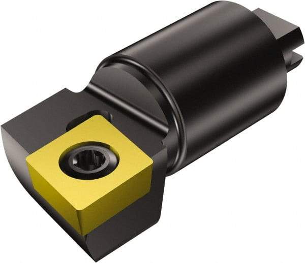 Sandvik Coromant - Left Hand Cut, 42mm Min Bore Diam, Boring Cartridge - R/L148D (A) Insert, 45.7mm OAL, 90° Lead Angle - Eagle Tool & Supply