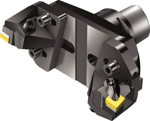 Sandvik Coromant - Right Hand Cut, 198mm Min Bore Diam, Steel Modular Boring Cutting Unit Head - 4.8032" Max Bore Depth, Through Coolant, Compatible with CNMG 643820..CN-Cx (XL) - Eagle Tool & Supply