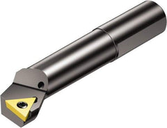 Sandvik Coromant - 11mm Min Bore Diam, 81mm OAL, 12mm Shank Diam, R429U-Axx..TC Indexable Boring Bar - Screw-On Holding Method - Eagle Tool & Supply