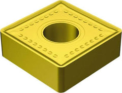 Sandvik Coromant - SNMM646 MR Grade 2035 Carbide Turning Insert - TiAlN/TiN Finish, 90° Square, 3/4" Inscr Circle, 1/4" Thick, 3/32" Corner Radius - Eagle Tool & Supply