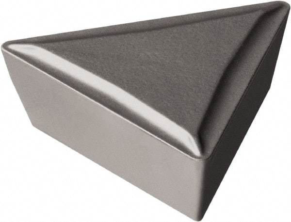 Sandvik Coromant - TPMR322 53 Grade 5015 Cermet Turning Insert - Uncoated, 60° Triangle, 3/8" Inscr Circle, 1/8" Thick, 1/32" Corner Radius - Eagle Tool & Supply