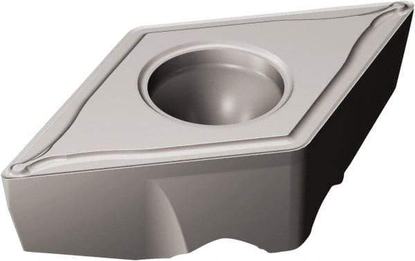 Sandvik Coromant - TRDC1304 F Grade H13A Carbide Turning Insert - Uncoated, 55° Triangle, 13mm Inscr Circle, 3/16" Thick, 1/64" Corner Radius - Eagle Tool & Supply