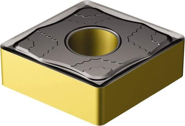 Sandvik Coromant - CNMG542 PMC Grade 4325 Carbide Turning Insert - TiCN/Al2O3/TiN Finish, 80° Diamond, 5/8" Inscr Circle, 1/4" Thick, 1/32" Corner Radius - Eagle Tool & Supply