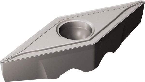 Sandvik Coromant - TRVB1304 F Grade H13A Carbide Turning Insert - Uncoated, 35° Triangle, 13mm Inscr Circle, 3/16" Thick, 1/64" Corner Radius - Eagle Tool & Supply