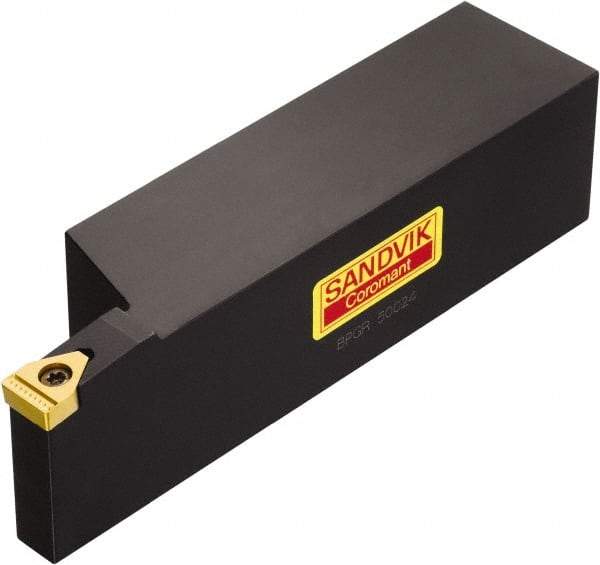 Sandvik Coromant - SNMG644 SM Grade 1115 Carbide Turning Insert - TiAlN/AlCr2O3 Finish, 90° Square, 3/4" Inscr Circle, 1/4" Thick, 1/16" Corner Radius - Eagle Tool & Supply
