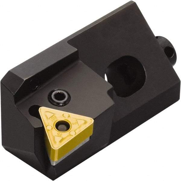 Sandvik Coromant - Series T-Max P Cartridge for Turning, Left Hand, PTGN Toolholder Compatibility, TNMG 160408 Insert Compatibility, Indexable Turning Cartridge - Lever Holding Method, 63mm OAL x 25mm OAW x 20mm OAH - Eagle Tool & Supply