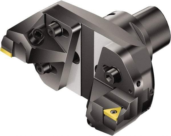 Sandvik Coromant - Right Hand Cut, 248mm Min Bore Diam, Steel Modular Boring Cutting Unit Head - 4.8032" Max Bore Depth, Through Coolant, Compatible with TCMT 432820..TC-Cx (XL) - Eagle Tool & Supply