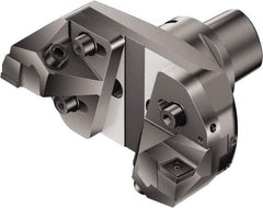 Sandvik Coromant - Right Hand Cut, 148mm Min Bore Diam, Size C10 Steel Modular Boring Cutting Unit Head - 5.0394" Max Bore Depth, Through Coolant, Compatible with 880-0906W08H-P-GM - Eagle Tool & Supply