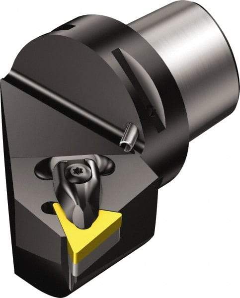 Sandvik Coromant - Right Hand Cut, Size C6, TNMG 432 Insert Compatiblity, Modular Turning & Profiling Cutting Unit Head - 45mm Ctr to Cutting Edge, 65mm Head Length, Through Coolant, Series T-Max P - Eagle Tool & Supply