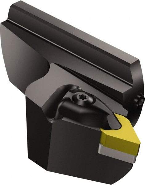 Sandvik Coromant - Left Hand Cut, Size 80, DNMG 15 06 08 & DNMG 442 Insert Compatiblity, External Modular Turning & Profiling Cutting Unit Head - 57mm Ctr to Cutting Edge, 40.3mm Head Length, Series T-Max P - Eagle Tool & Supply