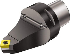 Sandvik Coromant - Neutral, C6 CCMT 432 Modular Turning and Profiling Cutting Unit Head - Screw and Clamp Holding Method, 3.937 Inch Hole Diameter, Through Coolant - Eagle Tool & Supply
