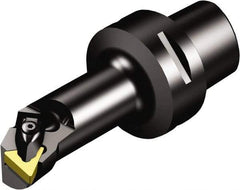 Sandvik Coromant - Right Hand Cut, Size C4, TNMG 332 Insert Compatiblity, Modular Turning & Profiling Cutting Unit Head - 17mm Ctr to Cutting Edge, 90mm Head Length, Through Coolant, Series T-Max P - Eagle Tool & Supply