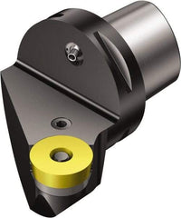 Sandvik Coromant - Left Hand Cut, Size C6, RCMX 25 07 00 Insert Compatiblity, Modular Turning & Profiling Cutting Unit Head - 45mm Ctr to Cutting Edge, 65mm Head Length, Through Coolant, Series T-Max P - Eagle Tool & Supply