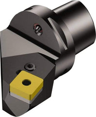 Sandvik Coromant - Right Hand Cut, Size C8, SNMG 19 06 12 & SNMG 643 Insert Compatiblity, External Modular Turning & Profiling Cutting Unit Head - 55mm Ctr to Cutting Edge, 84.6mm Head Length, Through Coolant, Series T-Max P - Eagle Tool & Supply